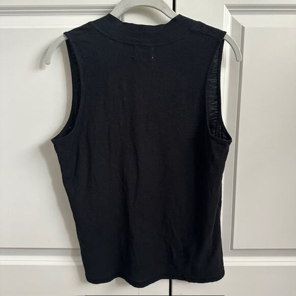 Nation LTD. NWT Lana Tie Tank Size: Medium Color: Jet Black - Picture 4 of 8